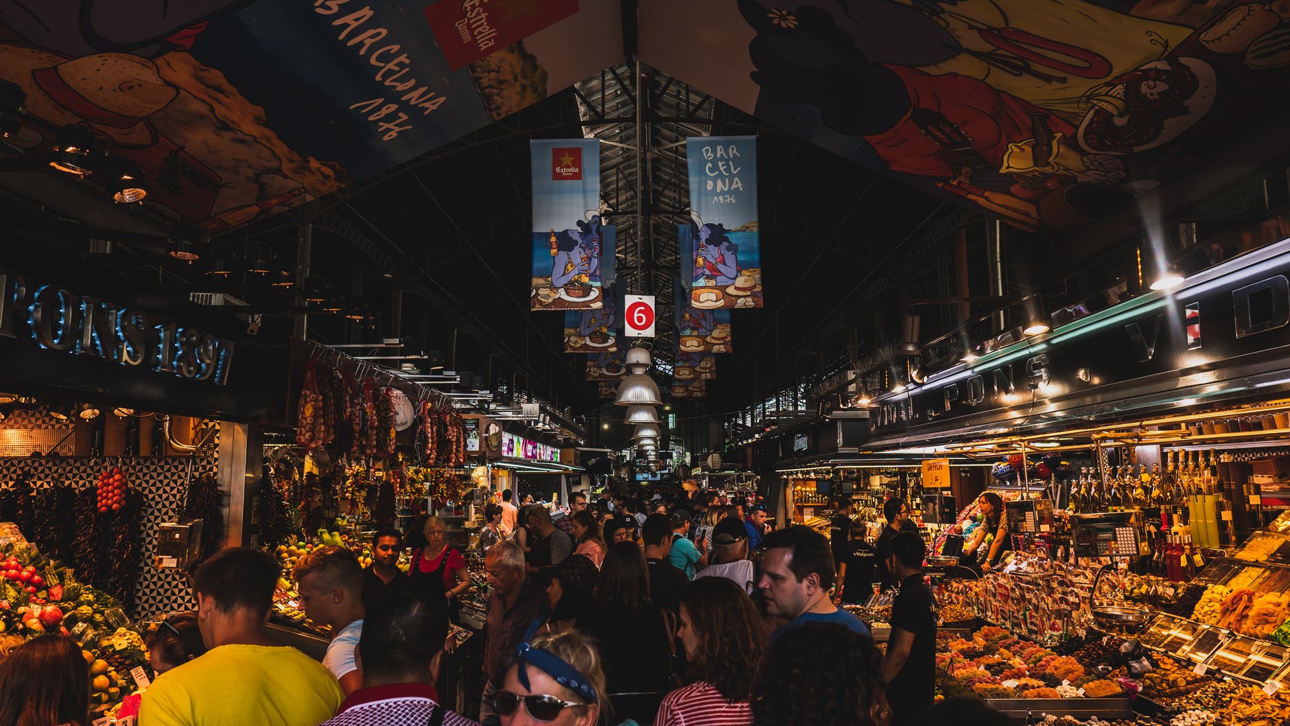 Marché de la Boqueria à Barcelone