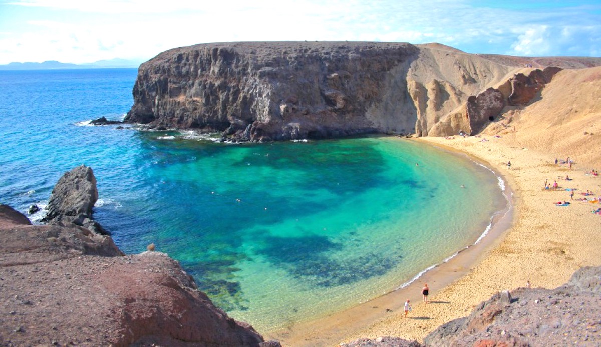 playa de papagayo lanzarote