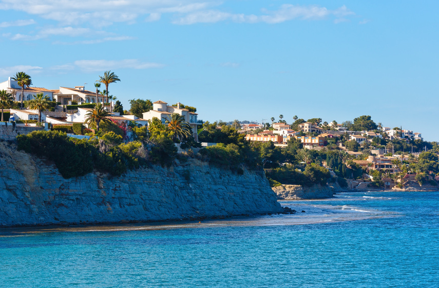 photo de Calpe town summer coast