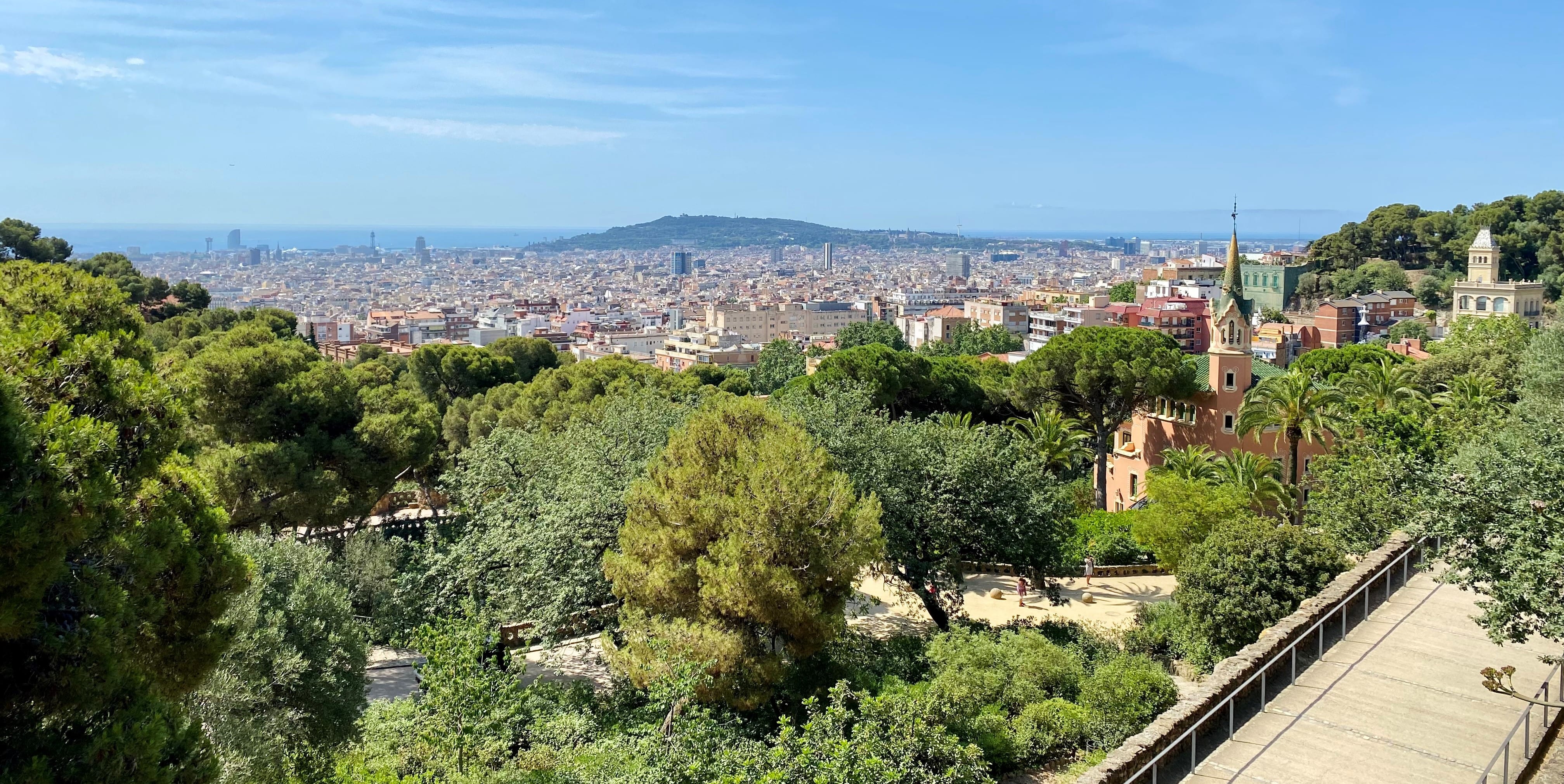 Vue Park Guell