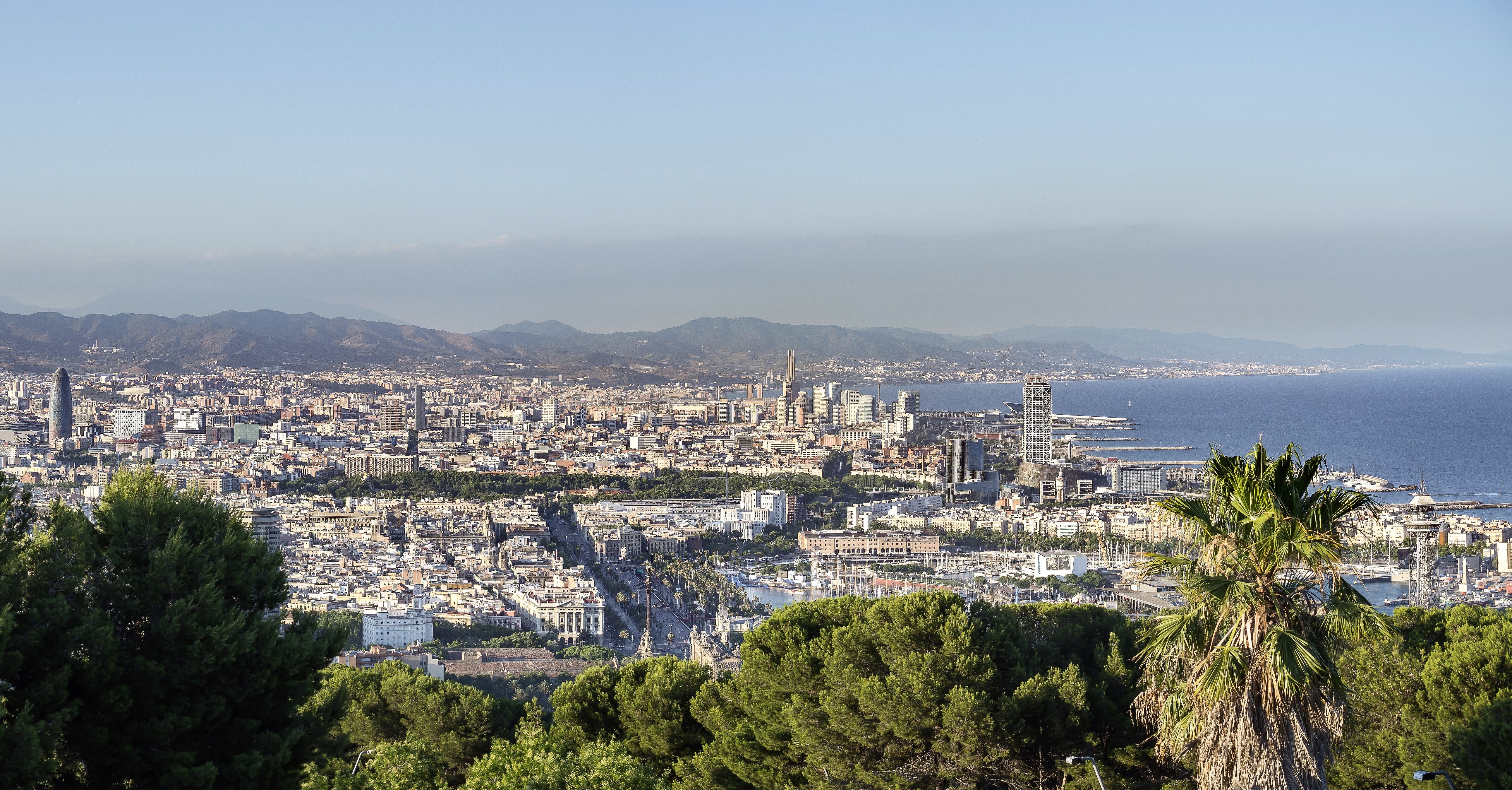 Barcelone à vélo : itinéraire Montjuic