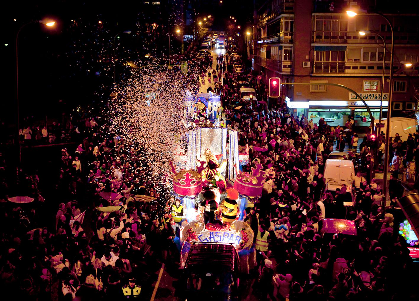 Cabalgata - traditions de Noel en Espagne