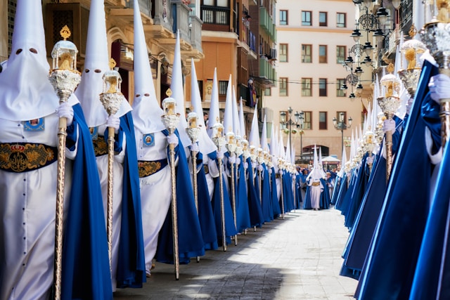 Célébration de la Semana Santa Nazarenos