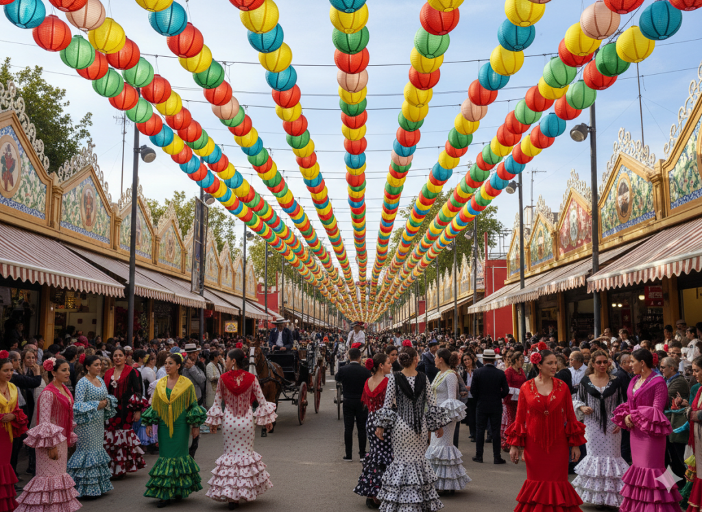 Fêtes de printemps en Espagne : votre guide pour ne rien manquer 2 Feria de Abril - Séville