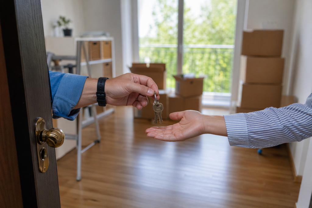 Remise des clés d’un appartement en Espagne pour récupérer sa caution