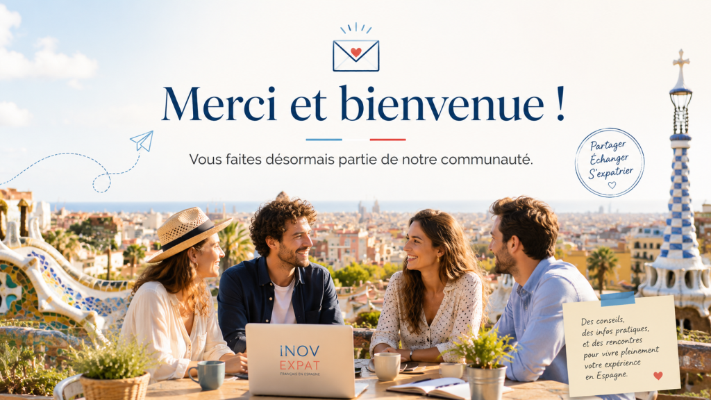 Merci et bienvenue !
