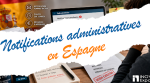 Notifications administratives en Espagne : femme stressée face à ses démarches administratives