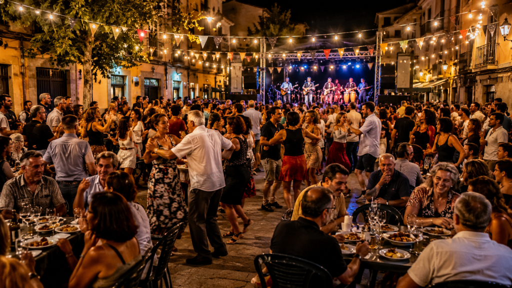 Comment fonctionnent les fêtes de quartier espagnoles 1 Comment fonctionnent les fêtes de quartier espagnoles