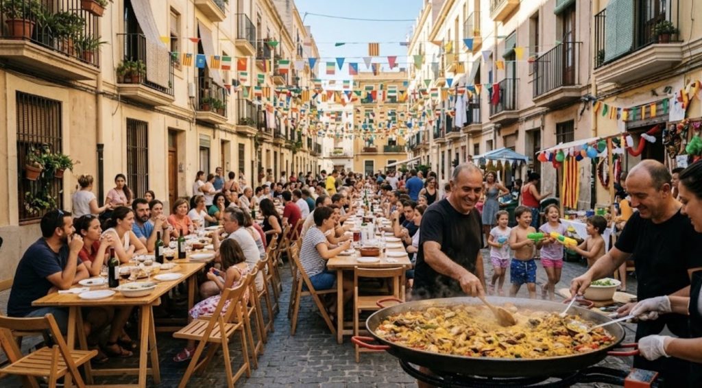 Comment fonctionnent les fêtes de quartier espagnoles 2 Les fêtes de quartier espagnoles