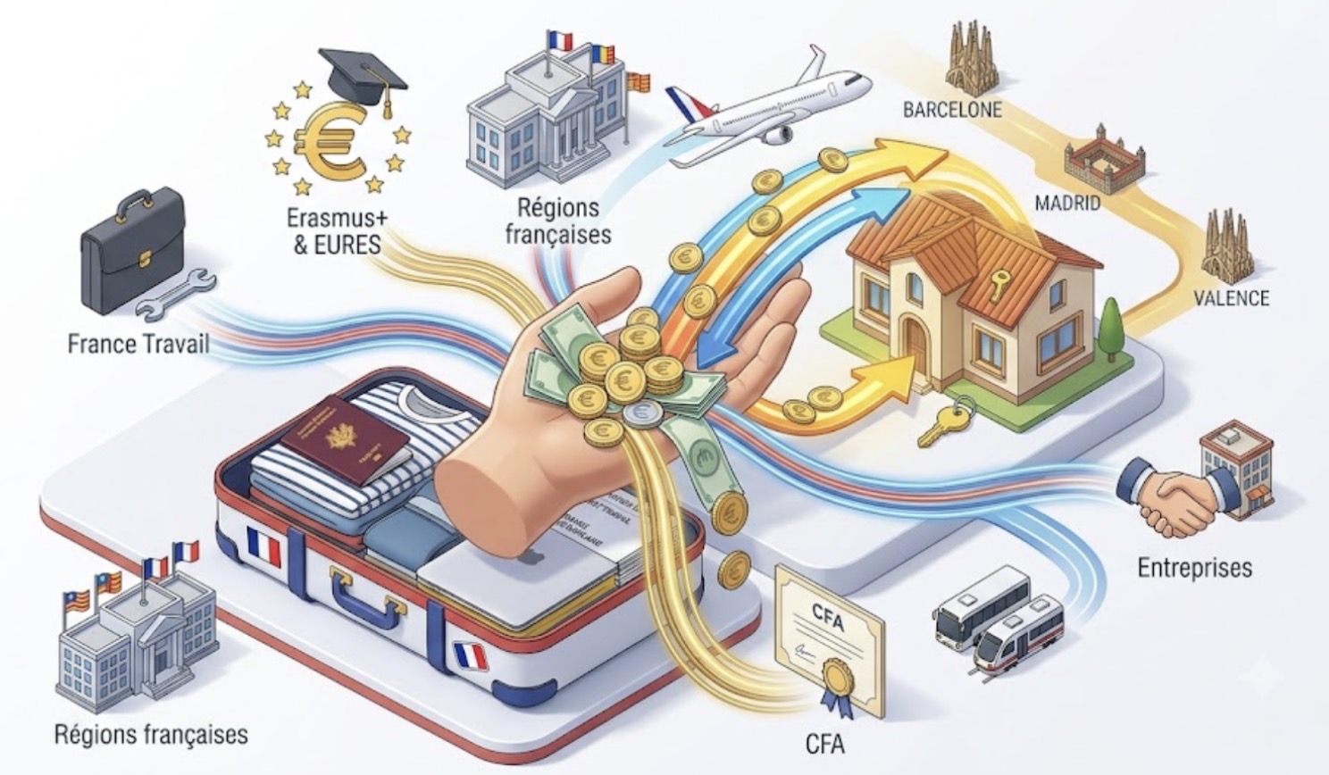 Les aides à la mobilité pour partir en Espagne : le guide complet pour financer votre projet 1 Les aides à la mobilité pour partir en Espagne : le guide complet pour financer votre projet
