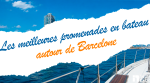 Promenades en bateau à Barcelone avec vue depuis un voilier sur les plages, le littoral et la Méditerranée